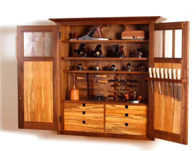 woodshop storage cabinet